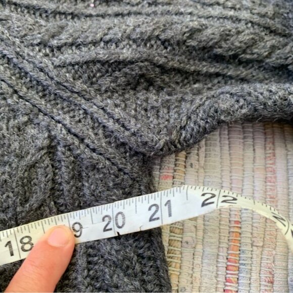 Vintage 100% Wool Limited America Sweater Womens Large Hand Knit Fisherman - Picture 5 of 6